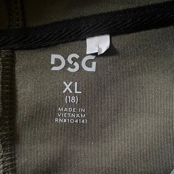 NWOT Boys DSG Olive Green Full Zip Hoodie | XL (18) - Picture 2 of 6